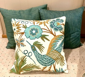 lot 271A image: Four Large Pottery Barn Accent Pillows