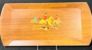 lot 187 image: Vintage Mid Century Buffett Serving Trays by Hasko