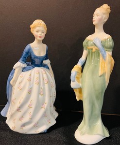 lot 199 image: Vintage Porcelain Figurines by Royal Doulton