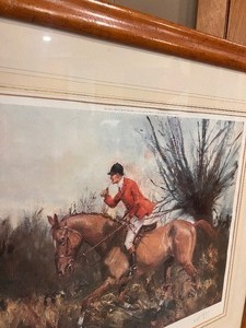 lot 238 image: Vintage Jockey The Muddy Gateway and The Huntsman by Michael Eve