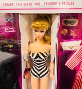 lot 253 image: Vintage Original Box Barbie 35th Anniversary