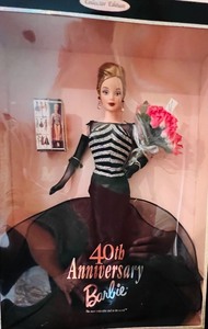 lot 255 image: Vintage Original Box Barbie 40th Anniversary