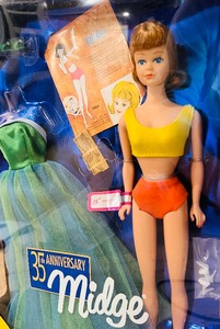 lot 305 image: Barbie Midge 35th Anniversary Doll  35th Anniversary Midge, Barbies Best Friend