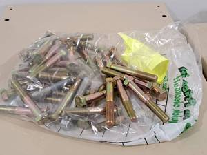 lot 146 image: Lot of (46) Hillman Cap Screws 38x2-12  Hex Head #220644