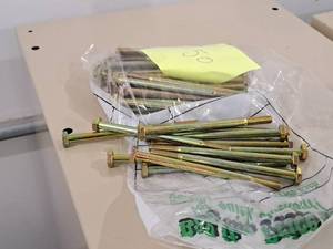 lot 171 image: Lot of (50) Hex Cap Screws 14x4