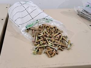 lot 172 image: Lot of (80) Hex Cap Screws