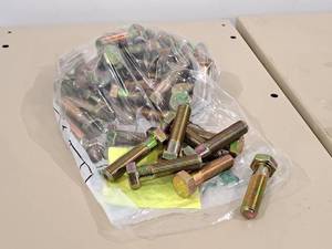 lot 186 image: Lot of (40) Hillman Cap Screws 12x2  Hex Head #220937