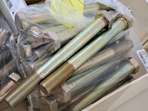 lot 204 image: Lot of (10) Hex Cap Screws 58x6