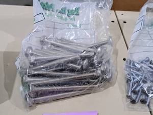 lot 1848 image: Lot of (30) Carriage Bolts 38x4