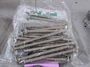lot 1853 image: Lot of (26) Carriage Bolts 38x5