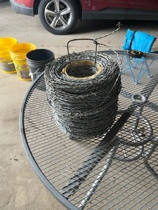 roll of barb wire