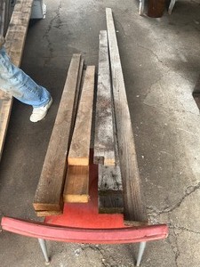 8 2x4s  different lengths