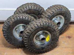 lot 153 image: Set of 4 - 4.103.50-4 - 2 ply - 350lbs25psi - Set of 4