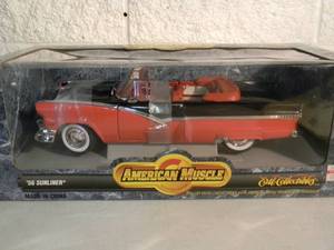 ERTL  AMERICAN MUSCLE 118 SCALE DIE-CAST 56 SUNLINER COLLECTORS EDITION - GREAT PIECE - NICE - IN BOX - SEE PICTURES