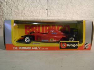BBURAGO 124 SCALE DIE-CAST FERRARI 6412 cod. 6101 - GREAT PIECE - NICE - IN BOX - SEE PICTURES