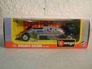 BBURAGO 124 SCALE DIE-CAST BURAGO RACING cod. 6109 - GREAT PIECE - NICE - IN BOX - SEE PICTURES