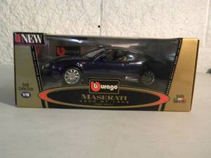 BURAGO 118 SCALE DIE-CAST GOLD COLLECTION MASERATI 3200 GT 1998 cod. 3371 - GREAT PIECE - NICE - IN BOX - SEE PICTURES