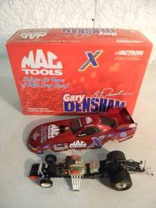 MAC TOOLS  ACTION 124 SCALE DIE-CAST LIMITED EDITION 1 of 5,004 - 2001 MUSTANG FUNNY CAR NHRA 50 YEARS OF DRAG RACING Gary Densham - #101919 - GREAT PIECE - NICE - IN BOX - SEE PICTURES