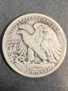 lot 12 image: 1916-S US WALKING LIBERTY HALF DOLLAR