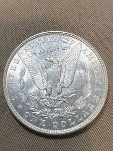 lot 54 image: 1887 US MORGAN SILVER DOLLAR UNC