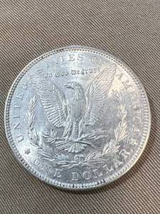 lot 71 image: 1890 US MORGAN SILVER DOLLAR