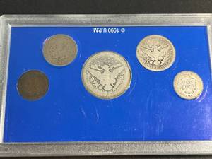 lot 75 image: AMERICANA SERIES 5 COIN YESTERYEAR COLLECTION