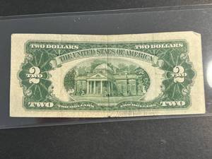 lot 83 image: 1953A US RED SEAL $2 BILL