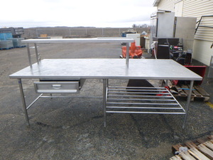 lot 28 image: Stainless Table