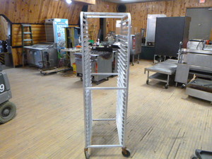 lot 44 image: Sheet Pan Rack on Wheels