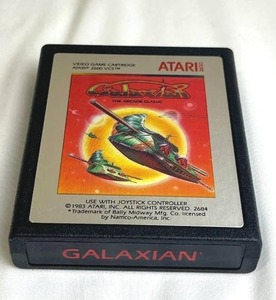 lot 4 image: Vintage ATARI 2600 Galaxian Video Game (Working)