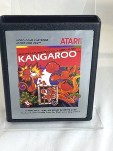 lot 5 image: Vintage ATARI 2600 Kangaroo Video Game (Working)