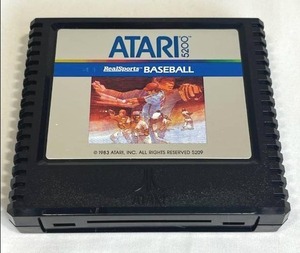 lot 10 image: Vintate ATARI 5200 Real Sports Baseball (Working)