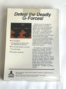 lot 16 image: Vintage ATARI 2600 Gravitar Video Game (Factory Sealed)