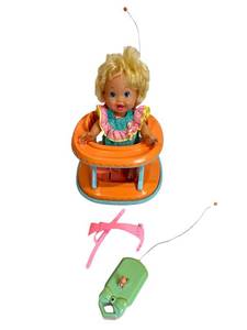 lot 51 image: Vintage 1992 Baby Walk n Roll Radio Controlled Toy