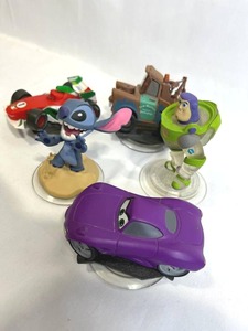 lot 66 image: Disney Infinity Lot - Cars, Buzz Lightyear, and Stitch