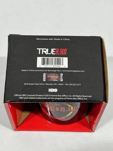 lot 85 image: Tru Blood O Positive Blood Orange Energy Drink HBO Coffee Mug