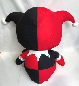 lot 86 image: Justice League 21-inch Harley Quinn Big Head Plush w Original Tags