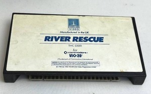 lot 113 image: Vintage River Rescue (Commodore VIC-20) Video Game