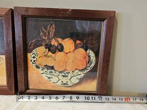lot 126 image: Decor Group- Still Life Fruit Bowls