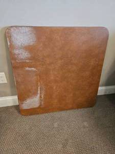 lot 282G image: Rugged Four Chair Folding Card Table Set