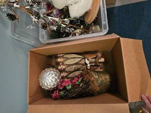 lot 244 image: Massive Holiday Interior Decor Group