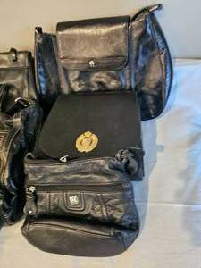 lot 270 image: Black Fashion Purses & Shoulder Bags Group A