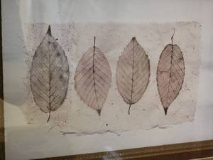 lot 264 image: Rustic Leaf Pressing Fine Art Print