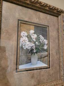 lot 265 image: Delicate Fine Art Photography Still Life Print - Sicilian Poseys