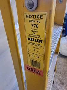 lot 305 image: Keller Model 776 Painters Ladder - 6