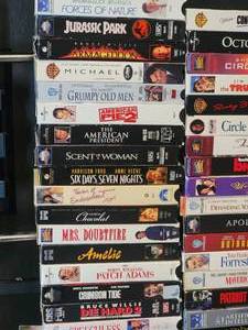 lot 296 image: HUGE VHS Movie Collection