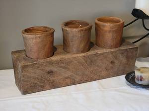 lot 198 image: Rustic Candelabra Home Decor Collection