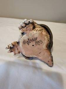 lot 108 image: SIGNED  Adorable Fine Studio Art Ceramic Animal Sculptures - Olsen