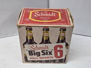 lot 42 image: Schmidt Beer Big Six 6 Pack