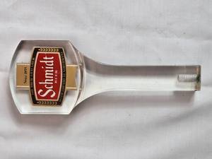 lot 55 image: 7 12 Schmidt Beer Tap Handle